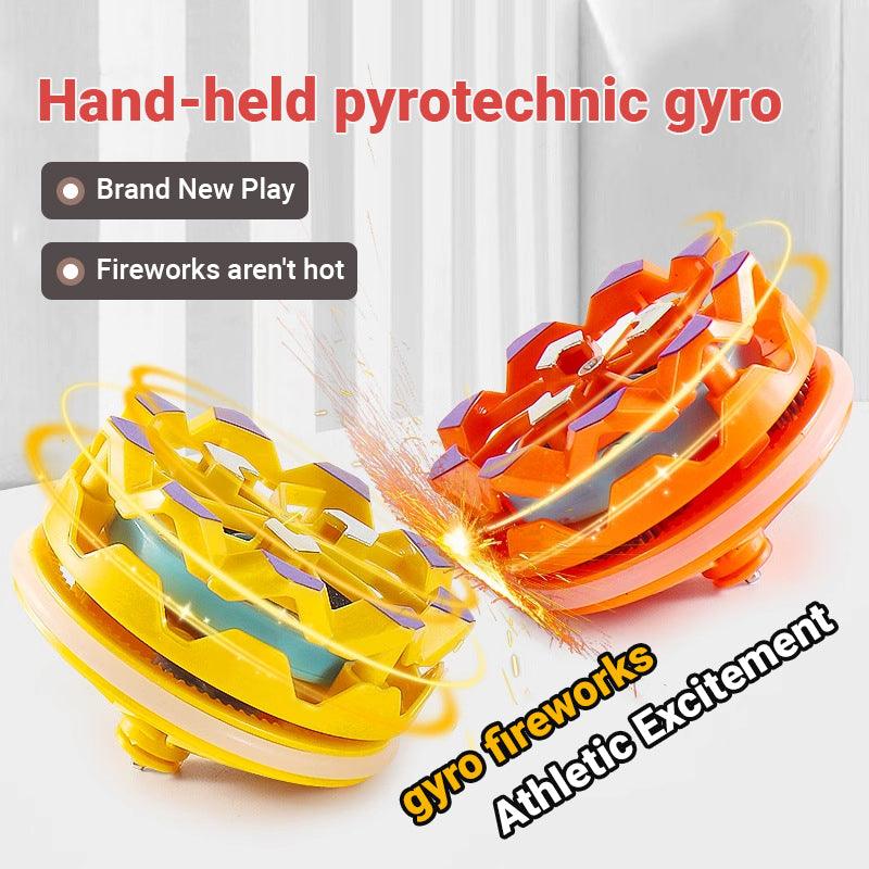 Hand-held Firework Gyro – Exciting Safe Play with Spark Effects! COD, Free Delivery & 30-Day Return!